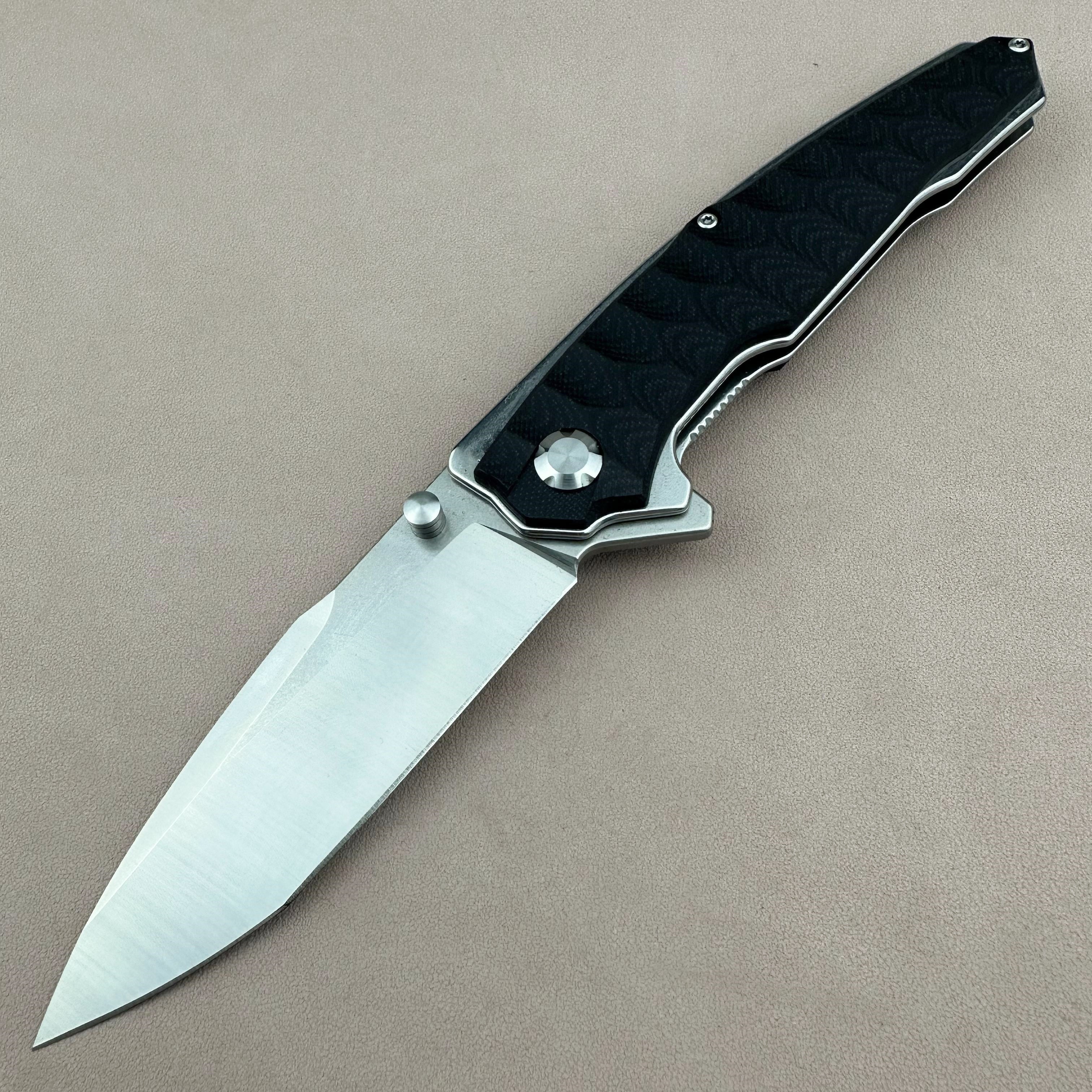 AD03 D2 Blade G10 Handle Folding Knife Liner Lock