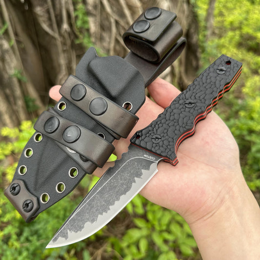 M33 Fixed Z-Wear Blade G10 Handle Knife Kydex Sheath