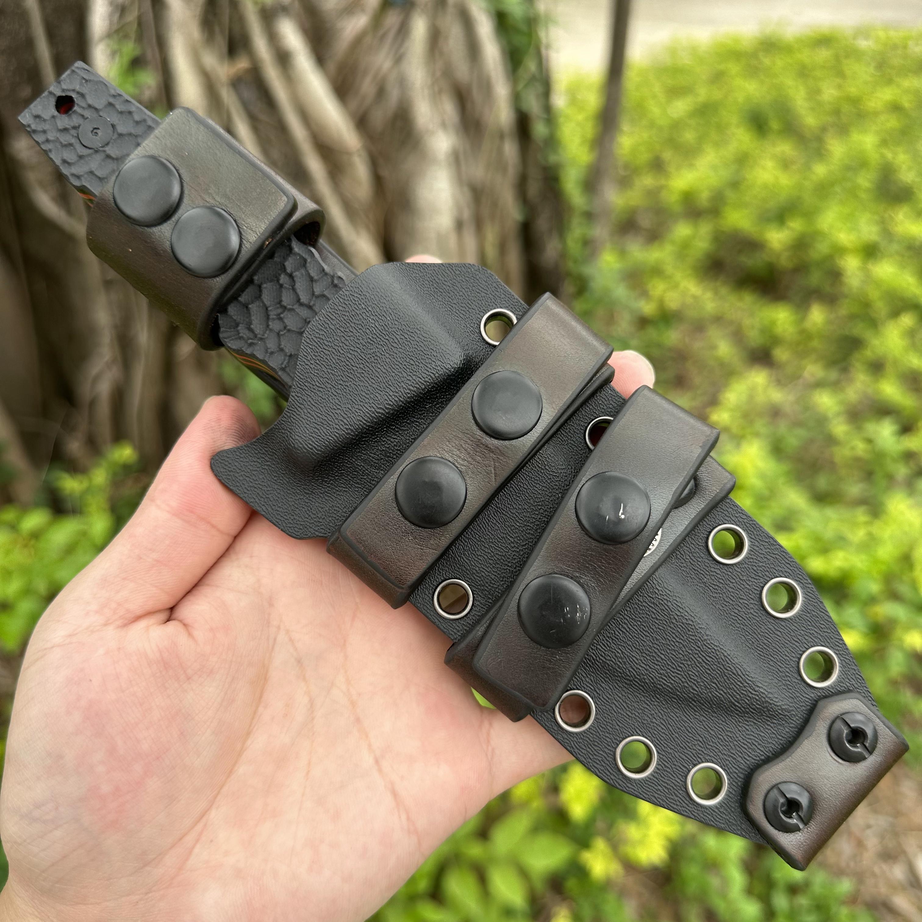 M33 Fixed Z-Wear Blade G10 Handle Knife Kydex Sheath