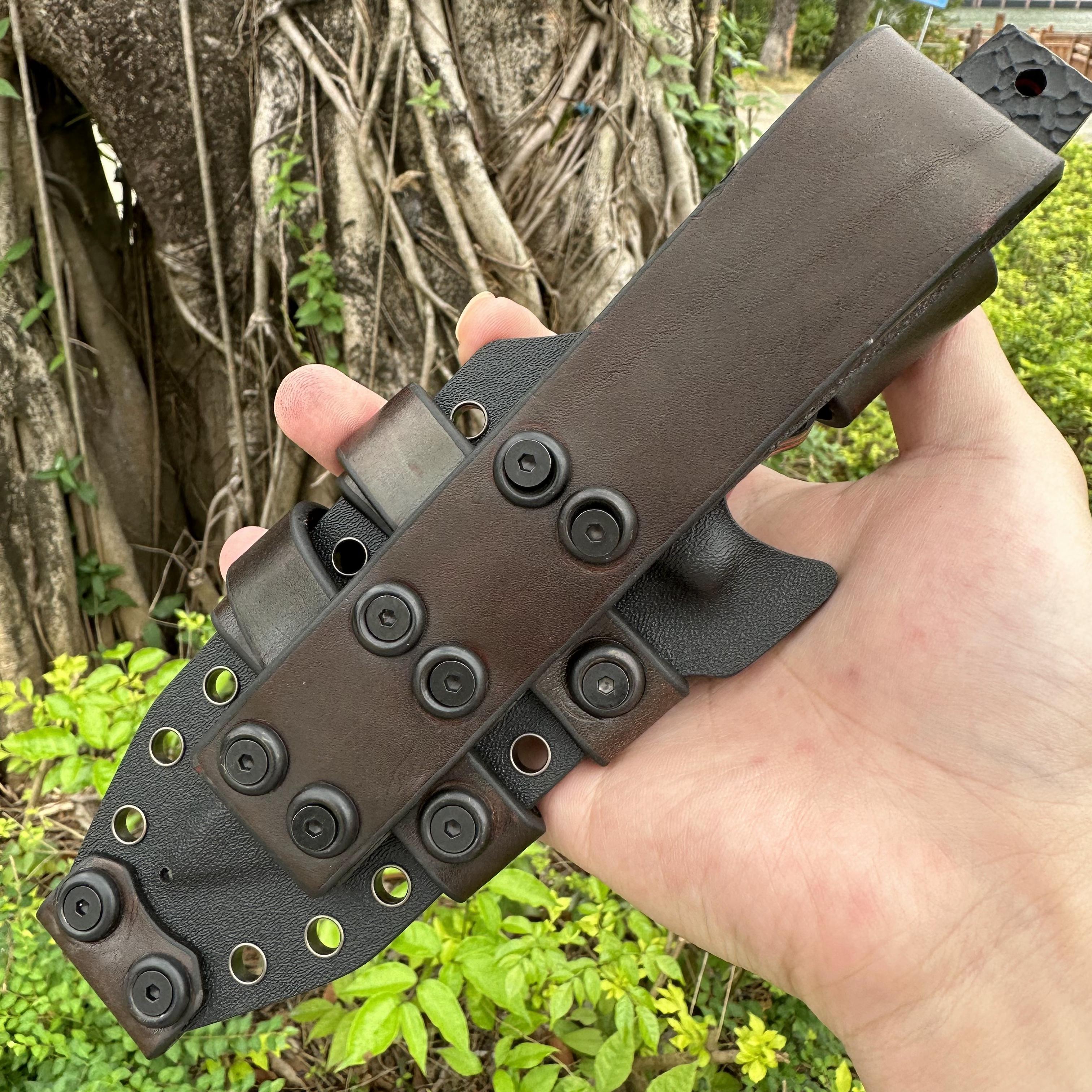 M33 Fixed Z-Wear Blade G10 Handle Knife Kydex Sheath