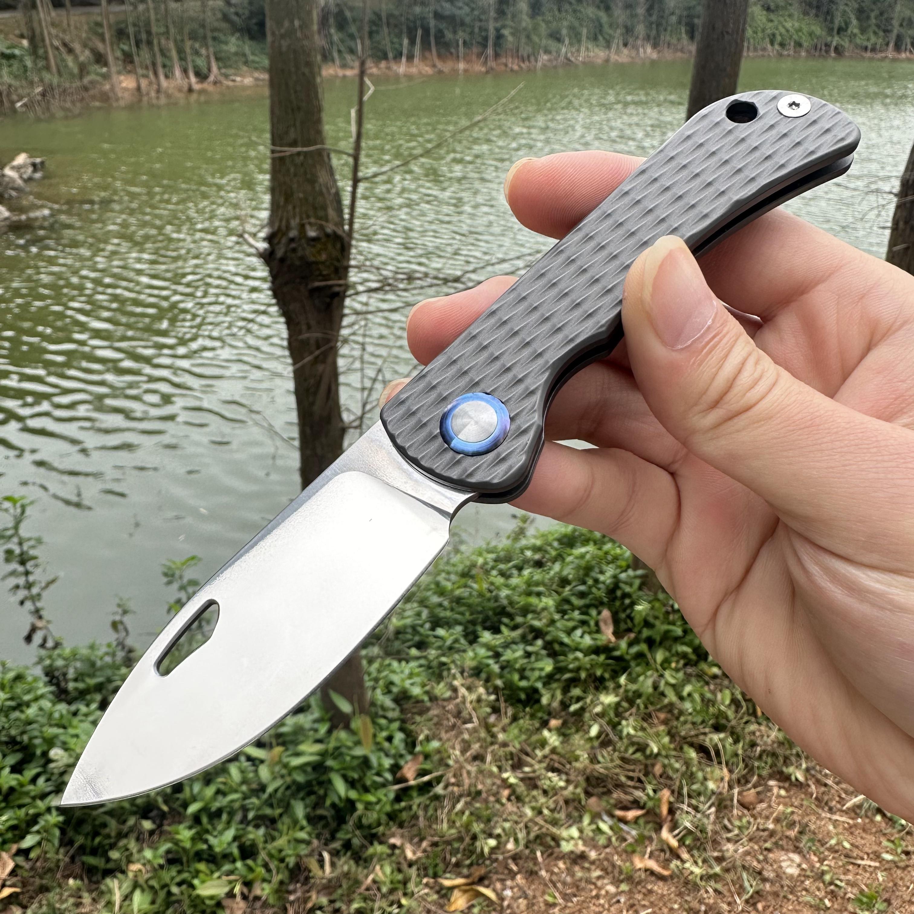 WZ131 Titanium Folding Knife S90V Blade