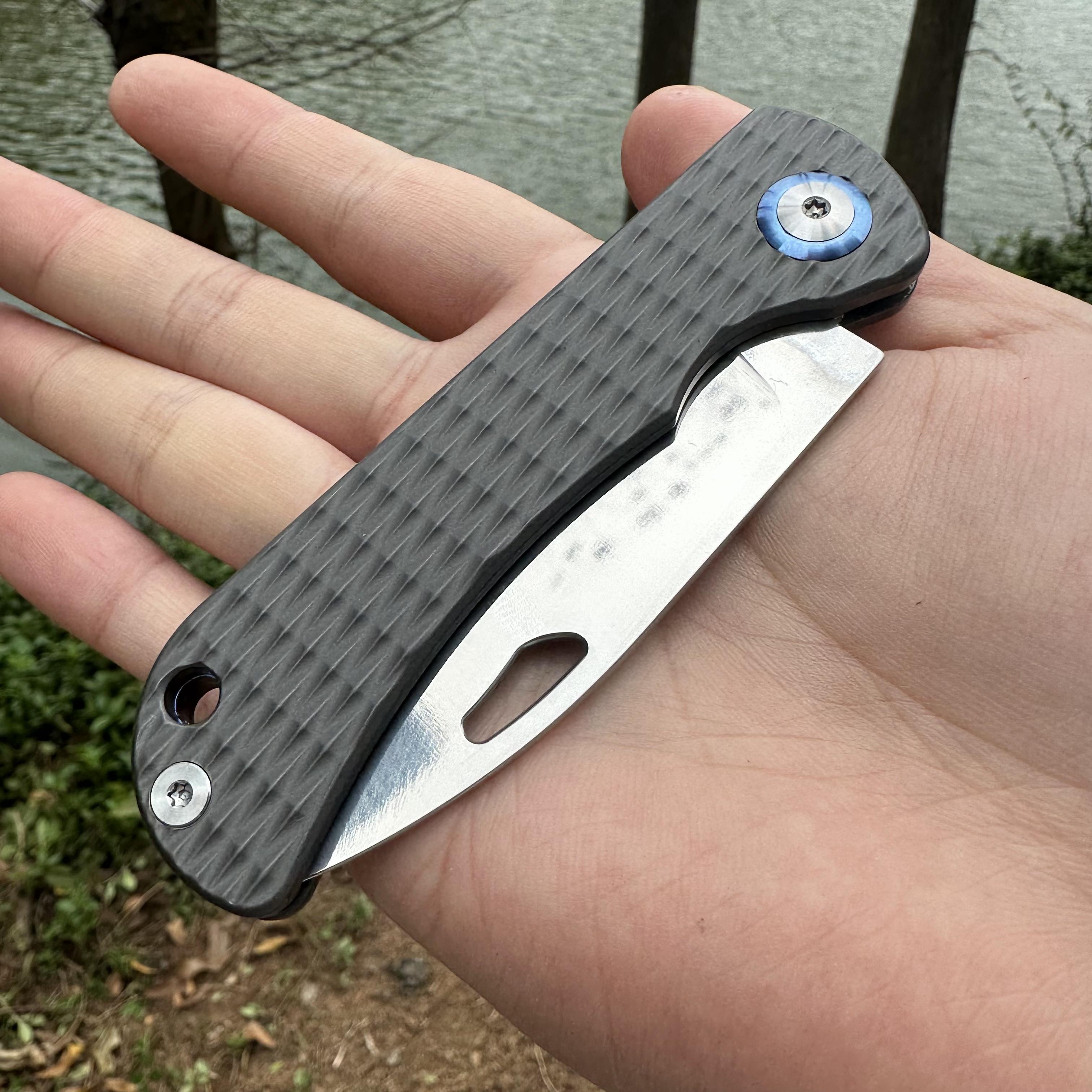 WZ131 Titanium Folding Knife S90V Blade