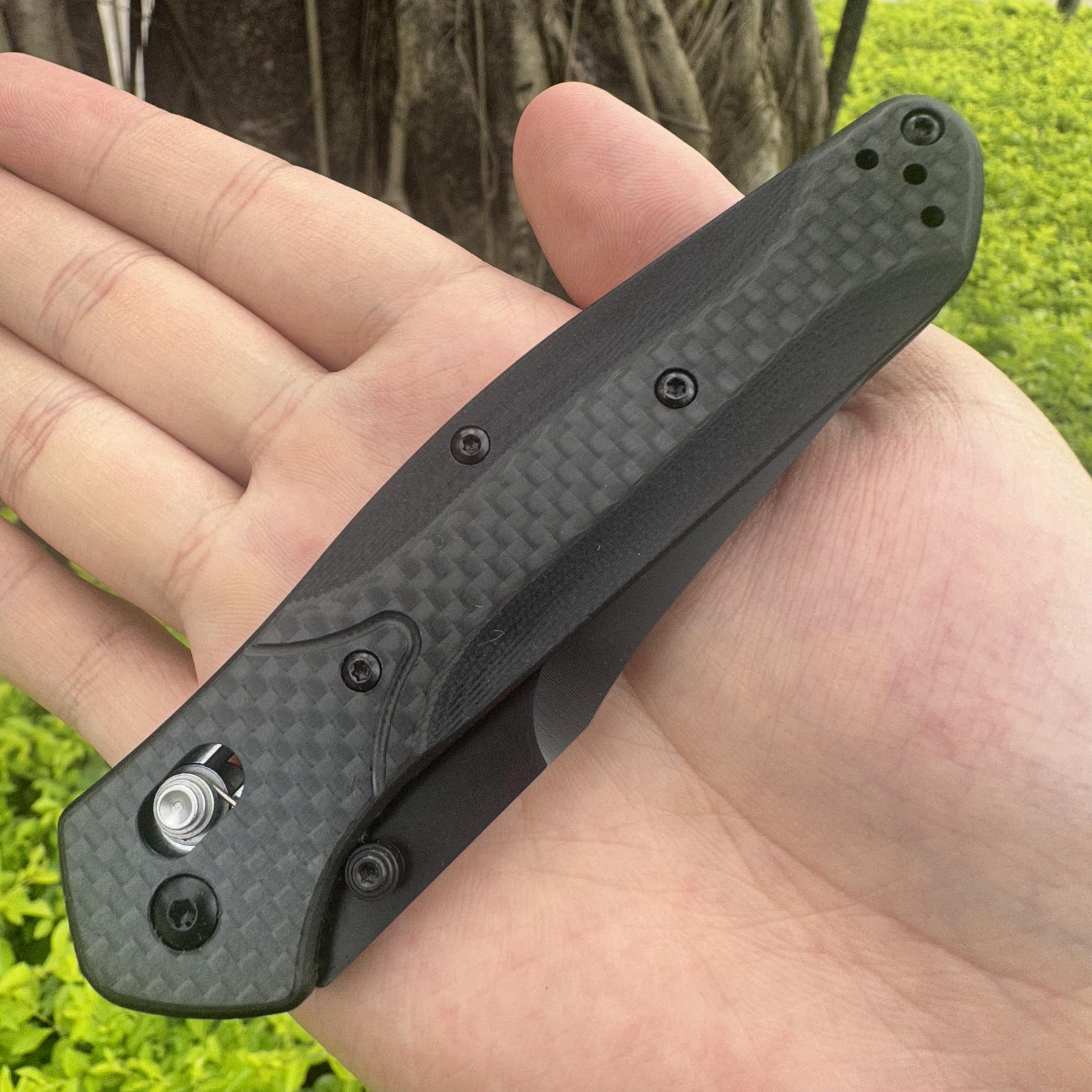 BM940 Black S90V Blade Carbon Fiber Foler Axis Lock