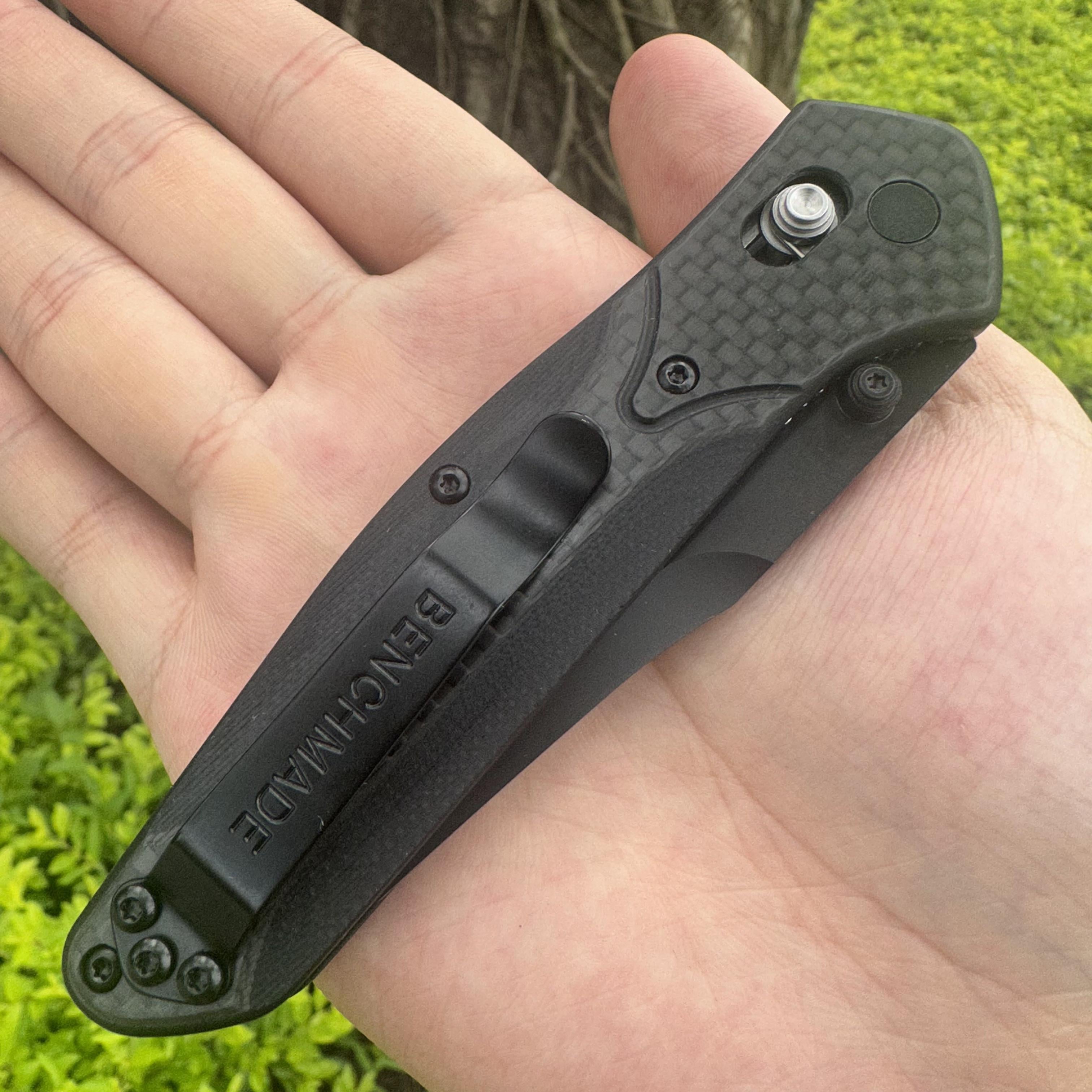 BM940 Black S90V Blade Carbon Fiber Foler Axis Lock