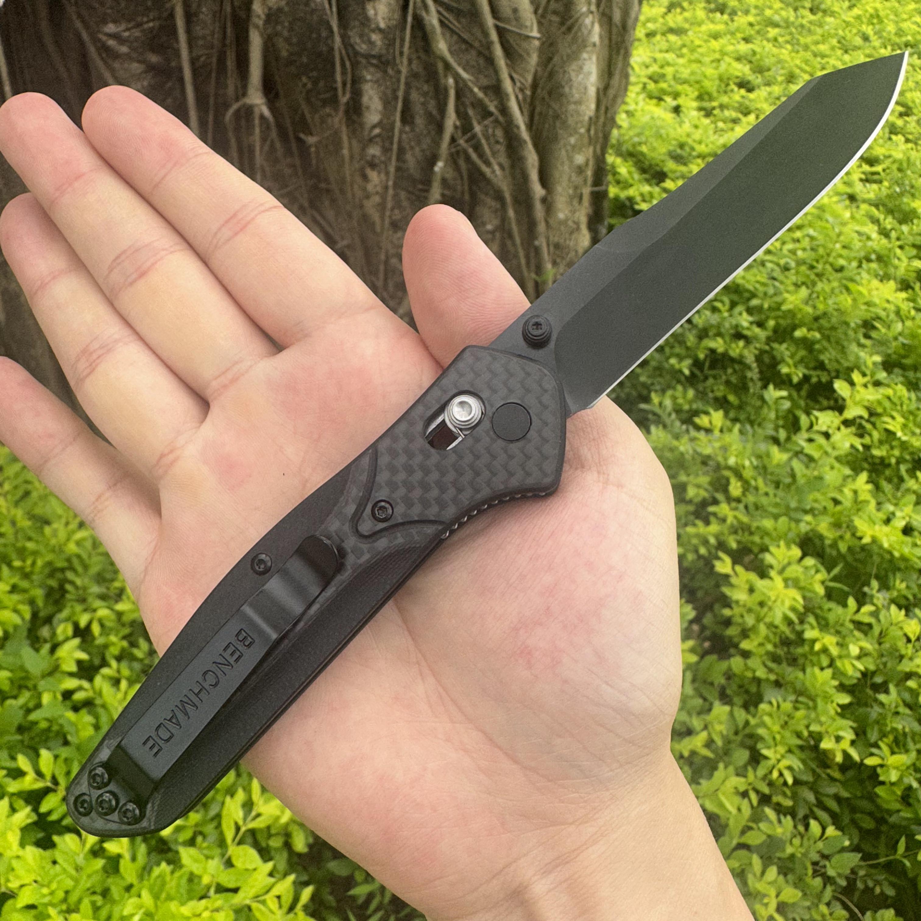 BM940 Black S90V Blade Carbon Fiber Foler Axis Lock