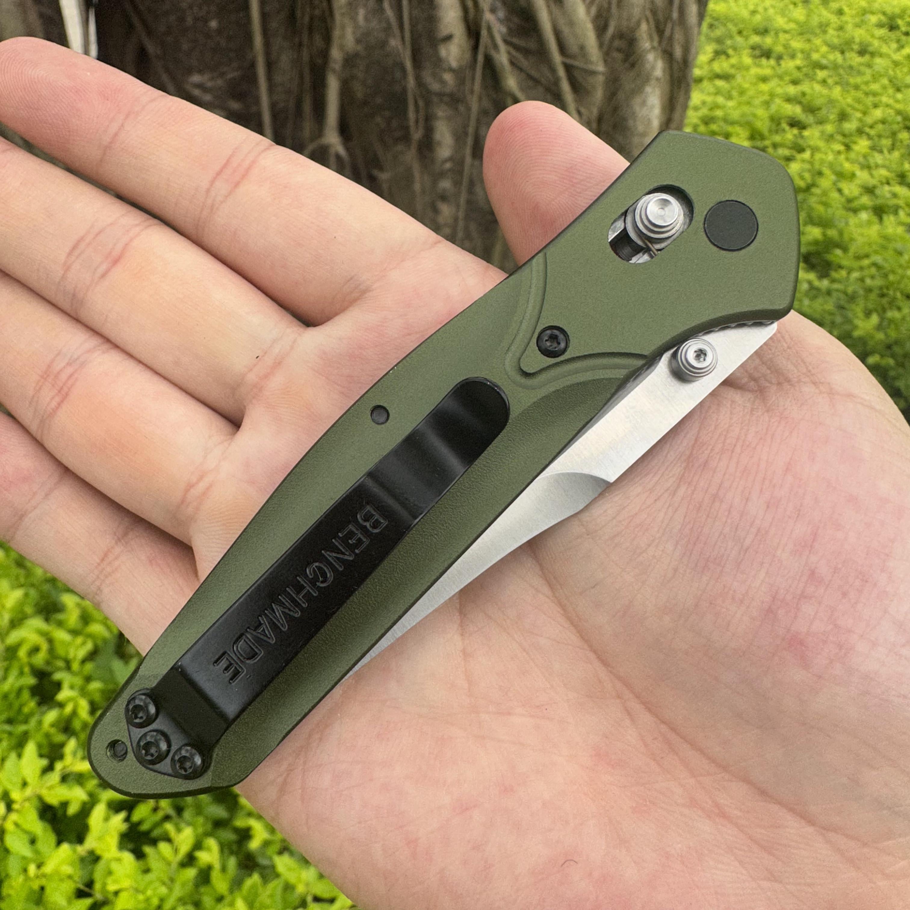 BM940A S90V Blade Aluminum Handle Folding Knife Axis Lock