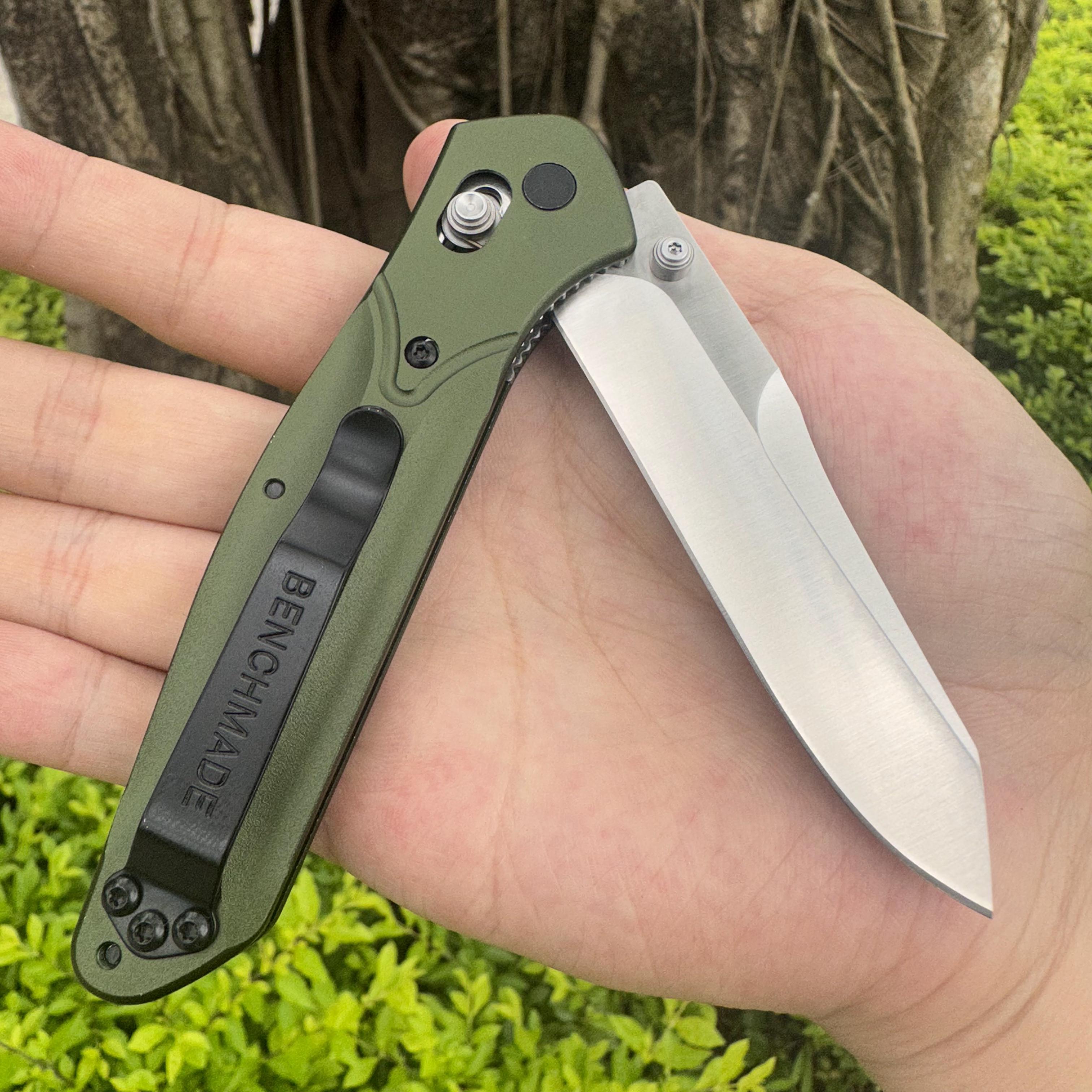 BM940A S90V Blade Aluminum Handle Folding Knife Axis Lock