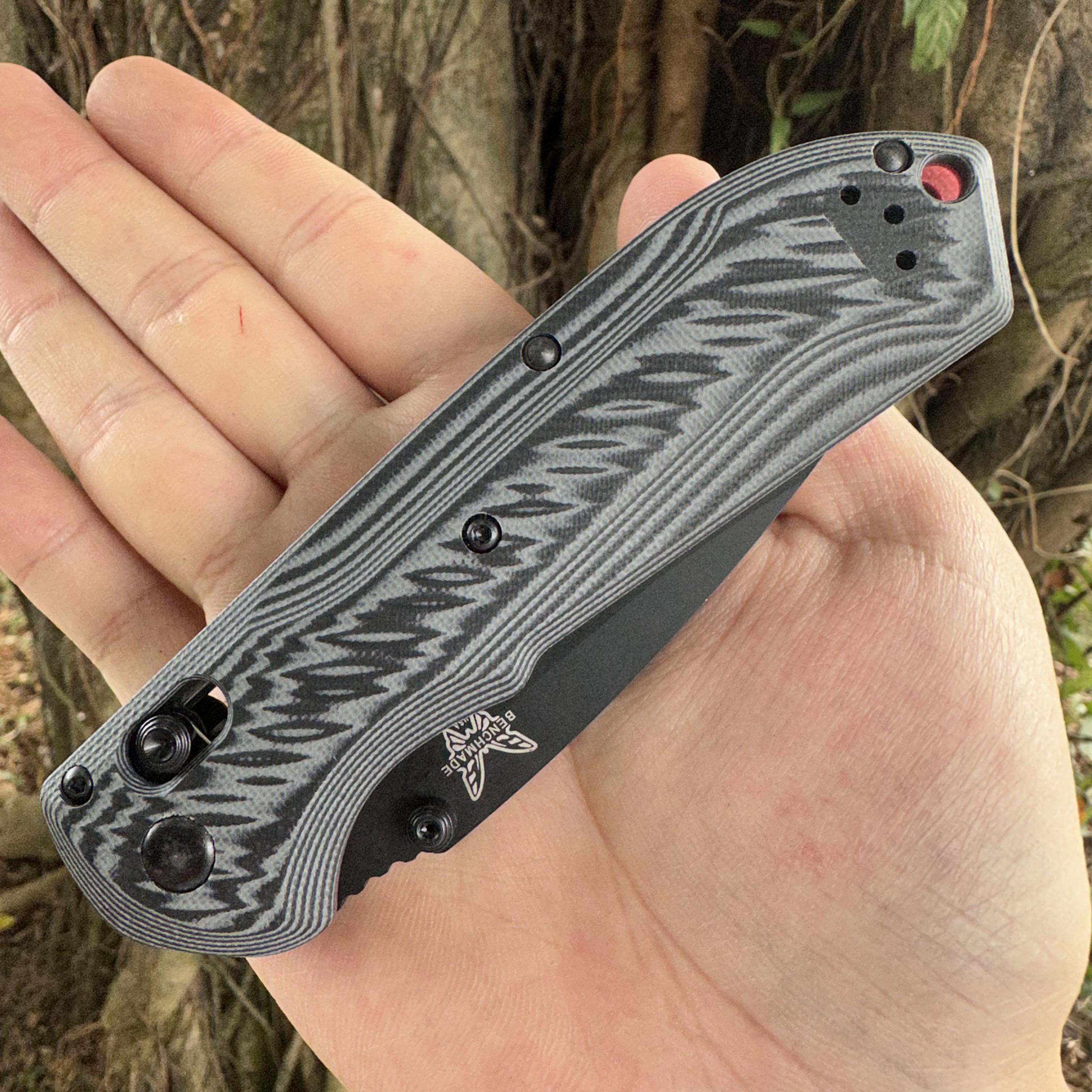 BM560BK-1 S90V Blade G10 Handle Pocket Knife Axis Lock