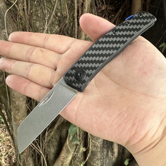 ZT0230 CPM 20-CV Blade Carbon Fiber Handle Pocket Knife