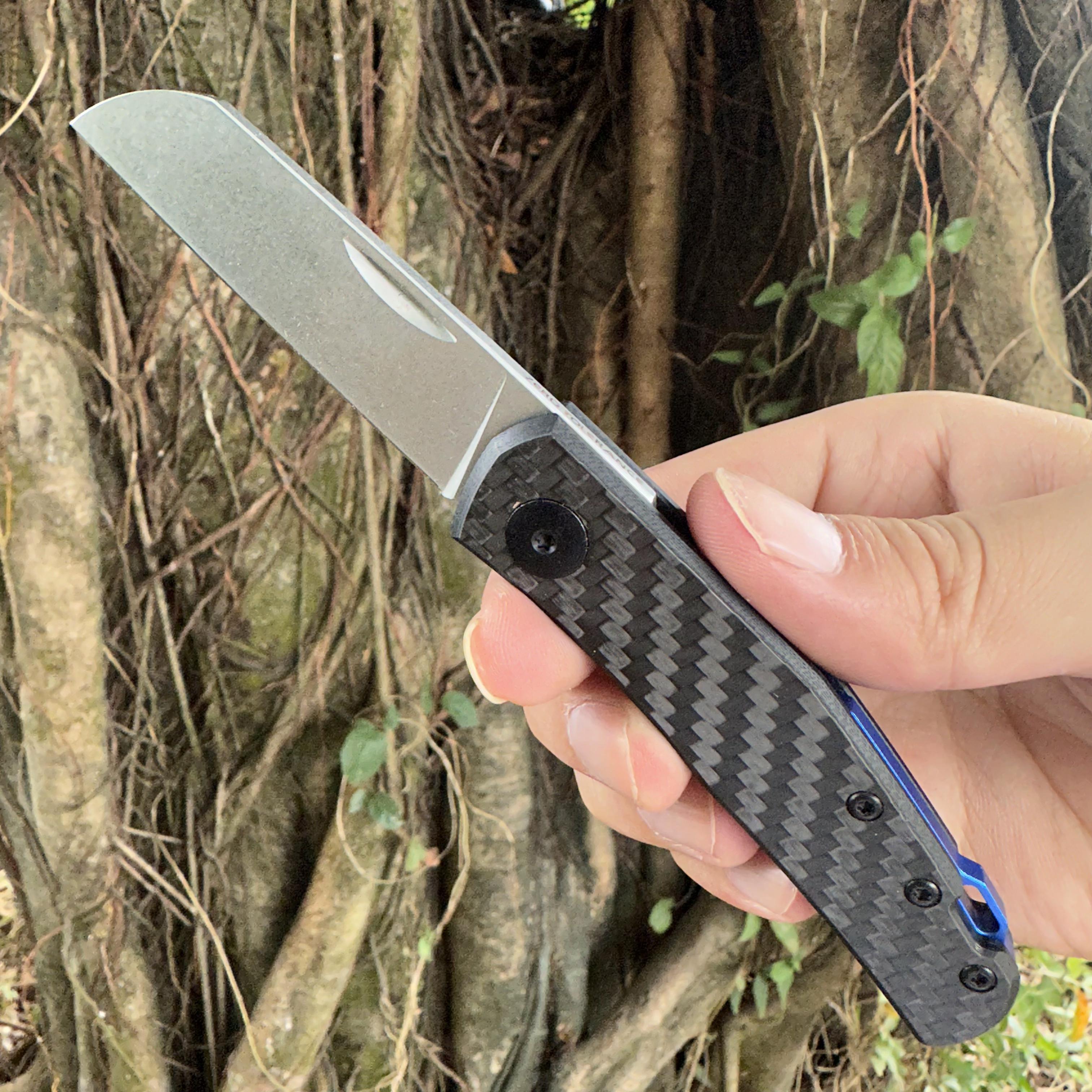 ZT0230 CPM 20-CV Blade Carbon Fiber Handle Pocket Knife