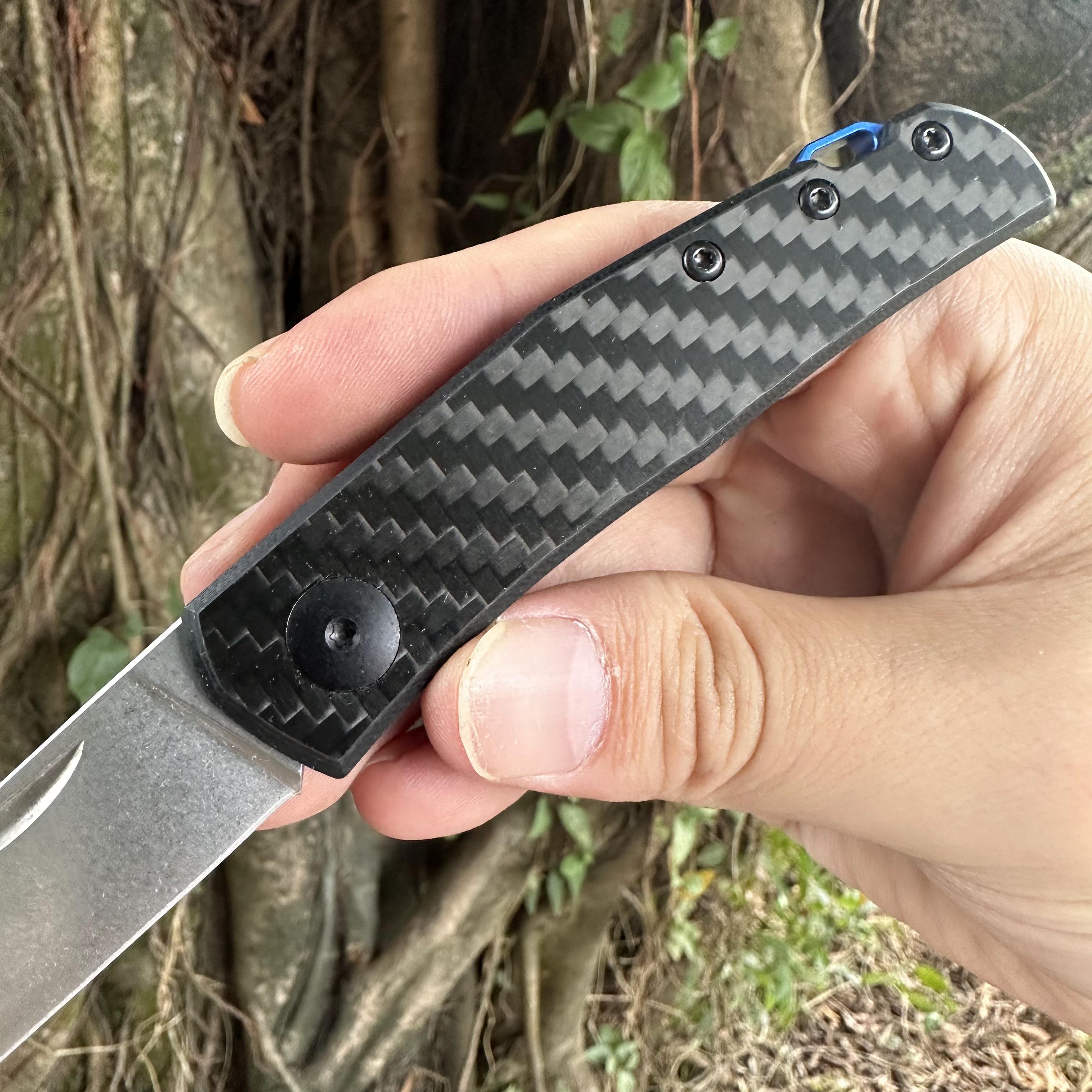 ZT0230 CPM 20-CV Blade Carbon Fiber Handle Pocket Knife