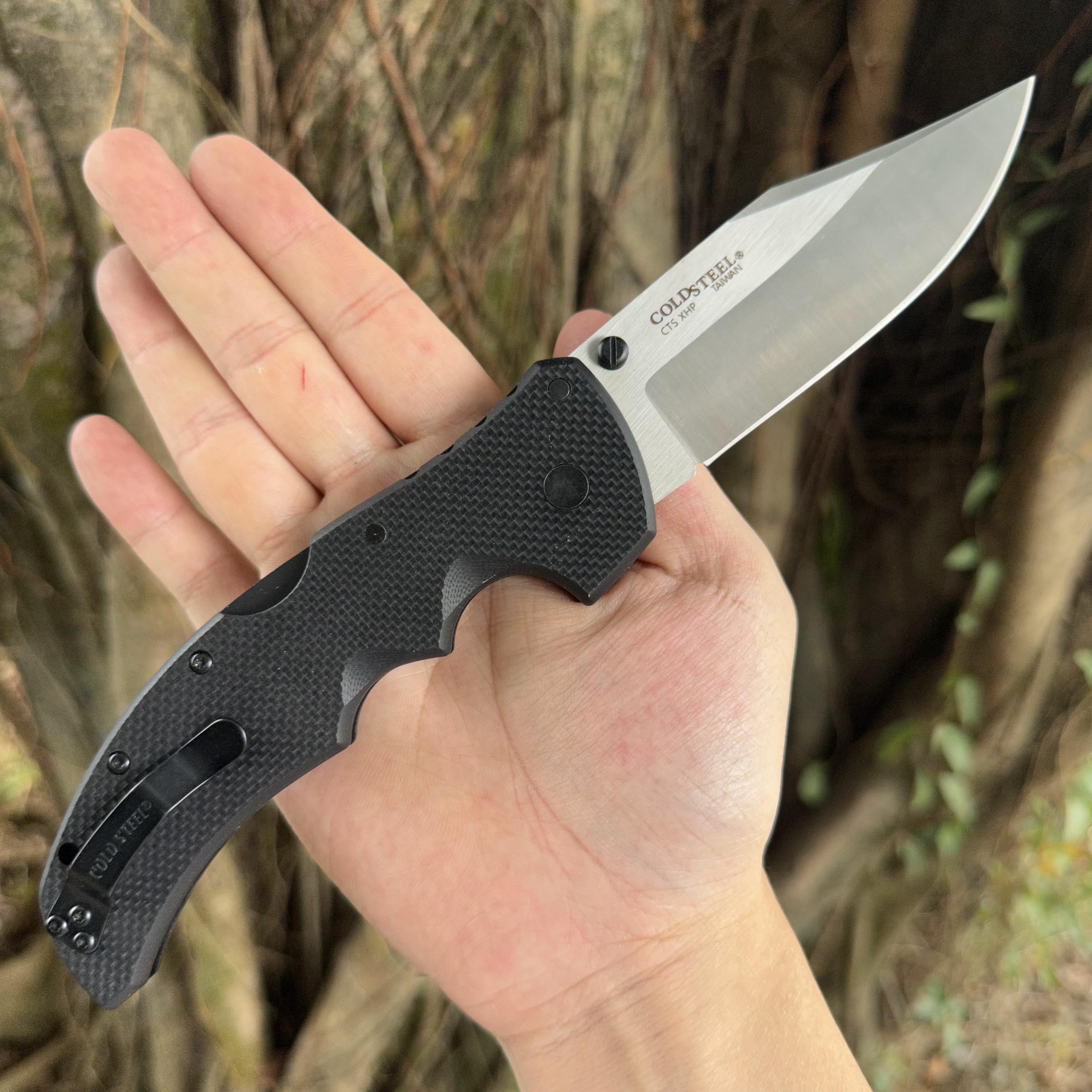 Recon1 CTS-XHP Blade G10 Handle Folding Knife Lock Back