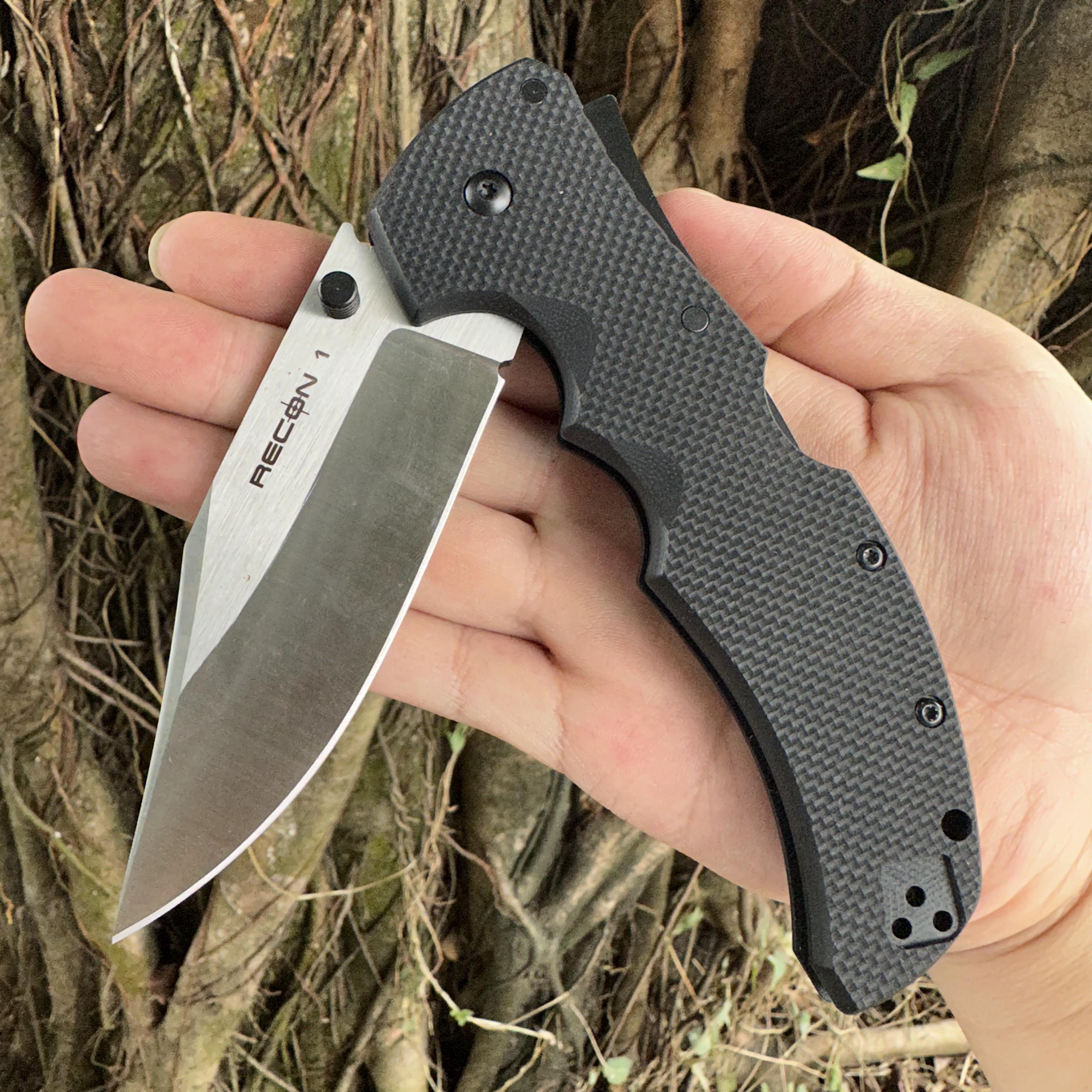 Recon1 CTS-XHP Blade G10 Handle Folding Knife Lock Back