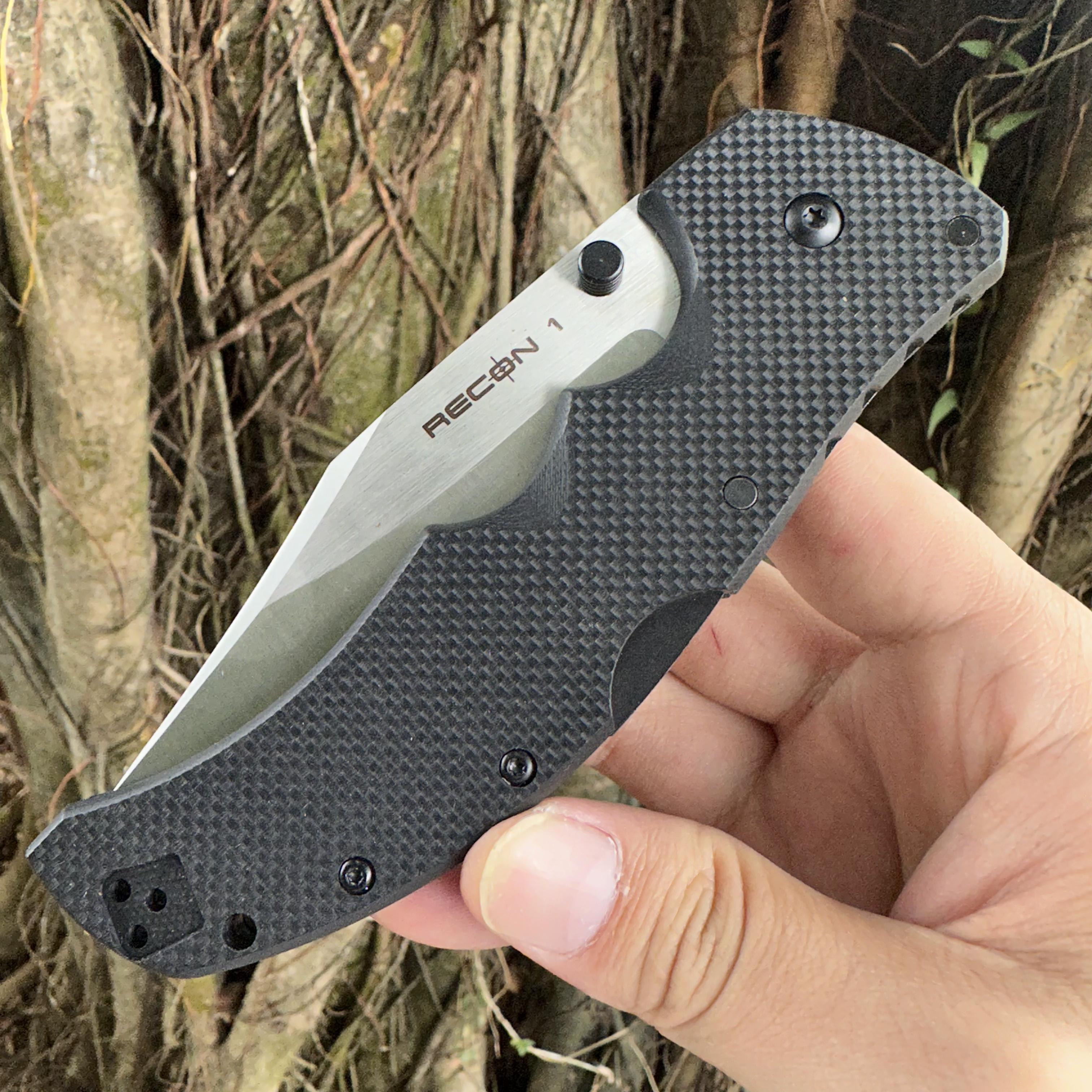 Recon1 CTS-XHP Blade G10 Handle Folding Knife Lock Back