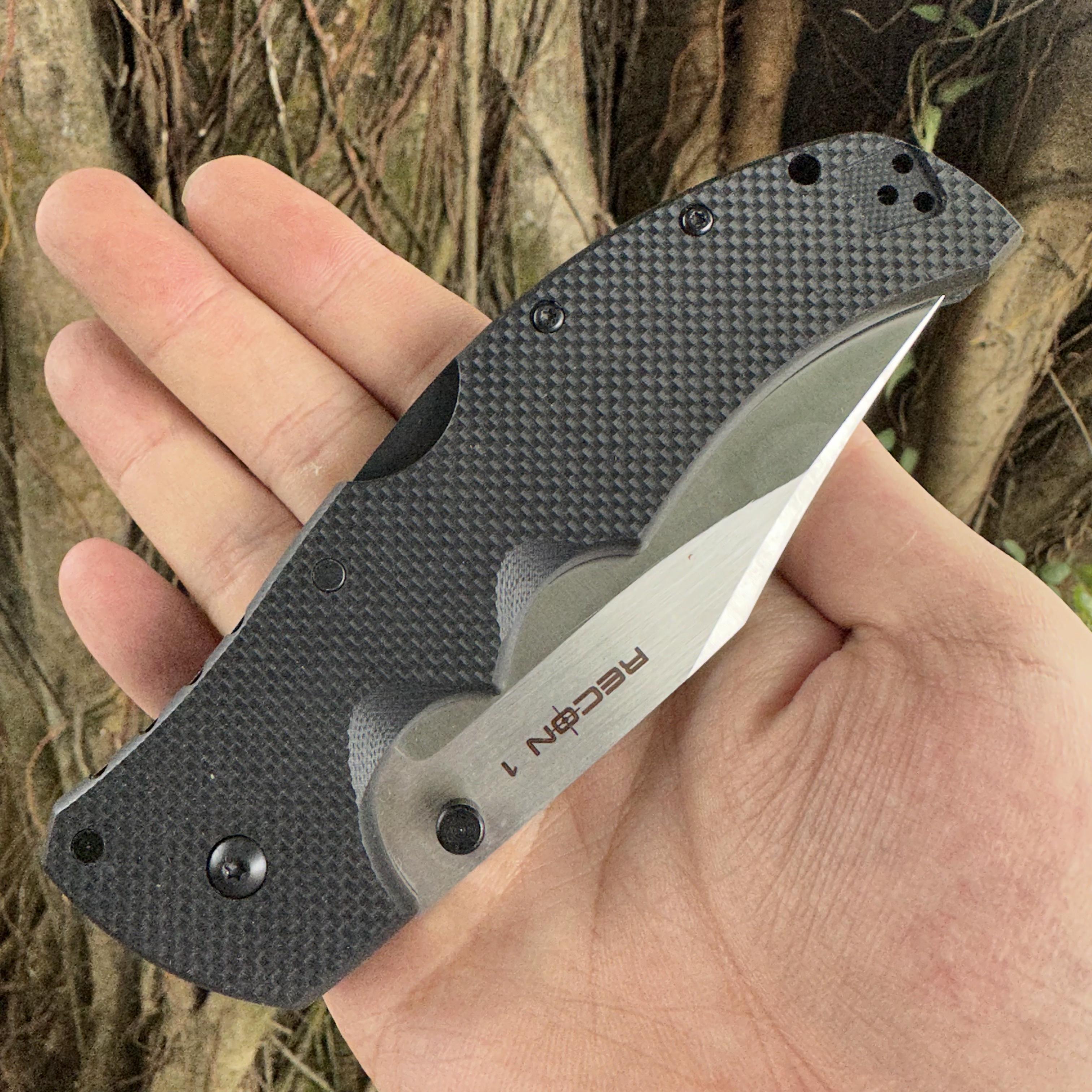 Recon1 CTS-XHP Blade G10 Handle Folding Knife Lock Back