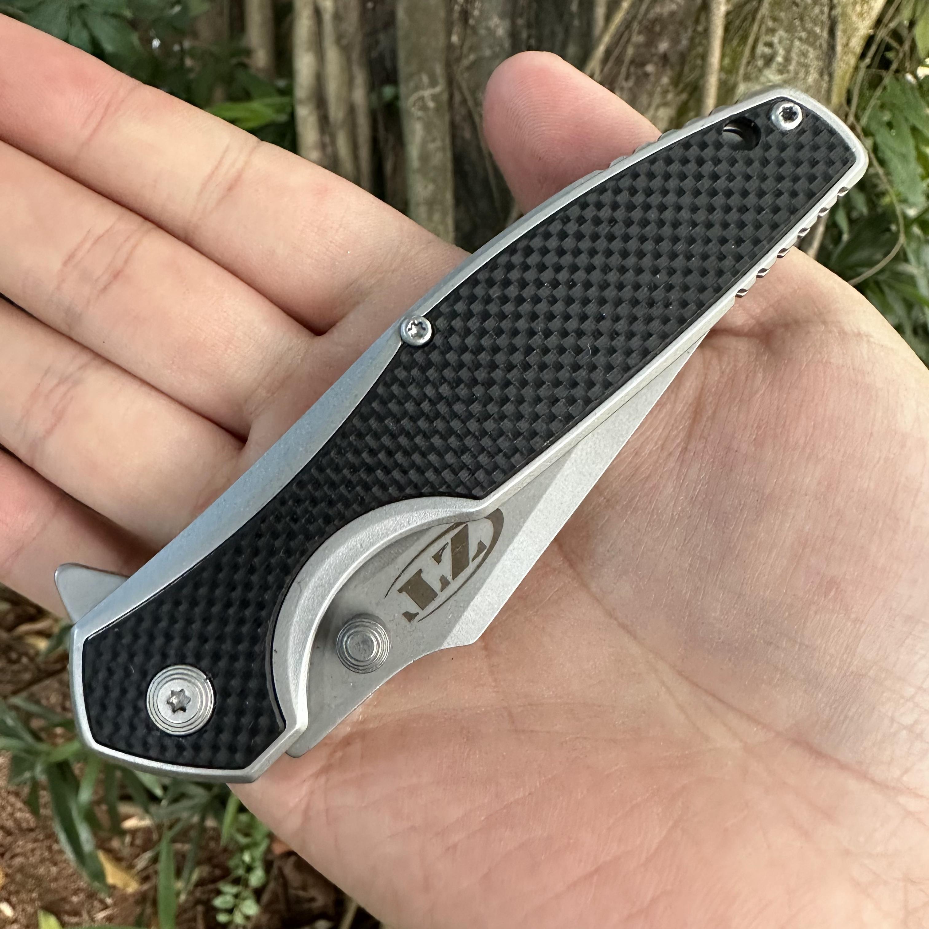 ZT0242 D2 Blade G10 Handle Pocket Knife Liner Lock