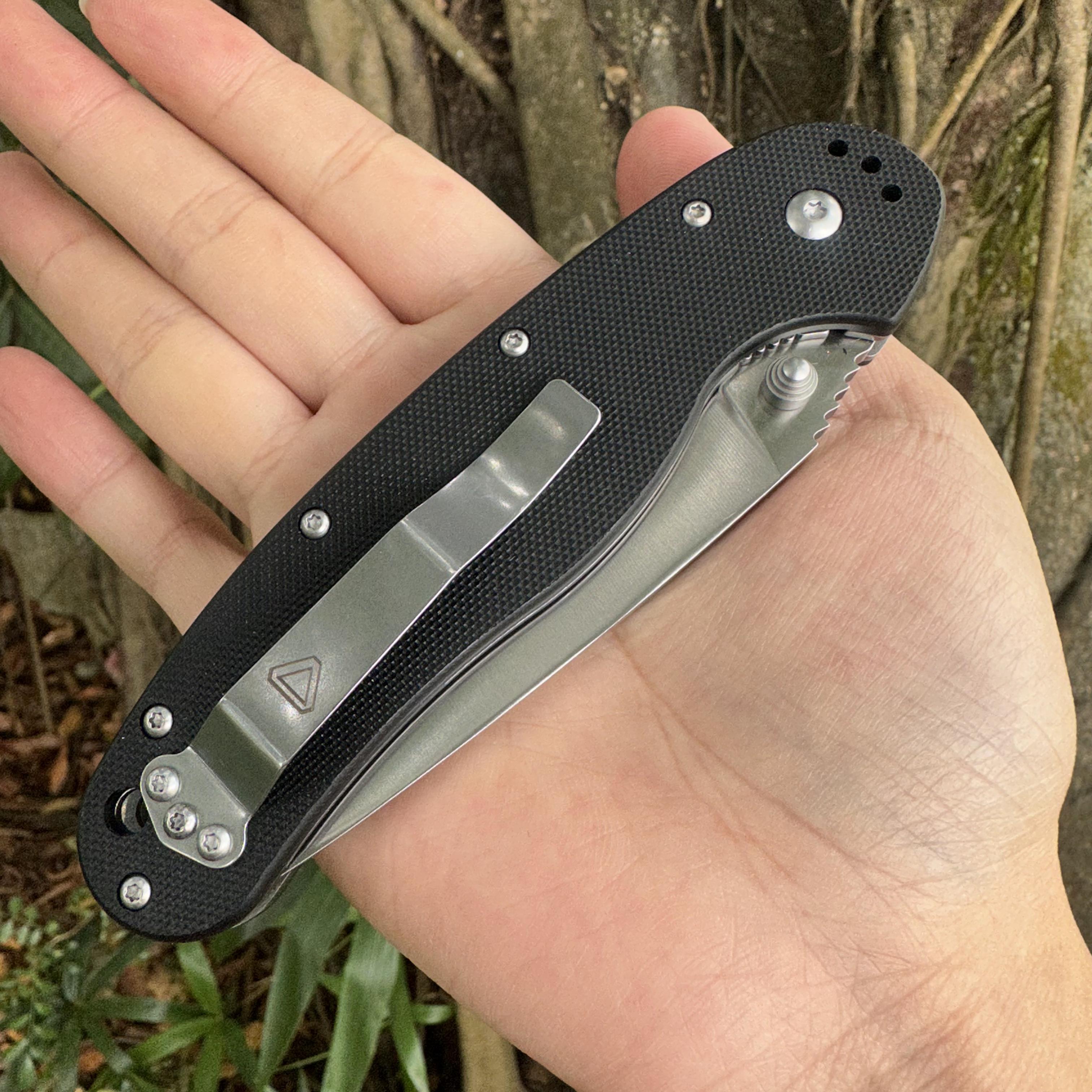 OR-S029 S30V G10 Handle Folding Knife Liner Lock