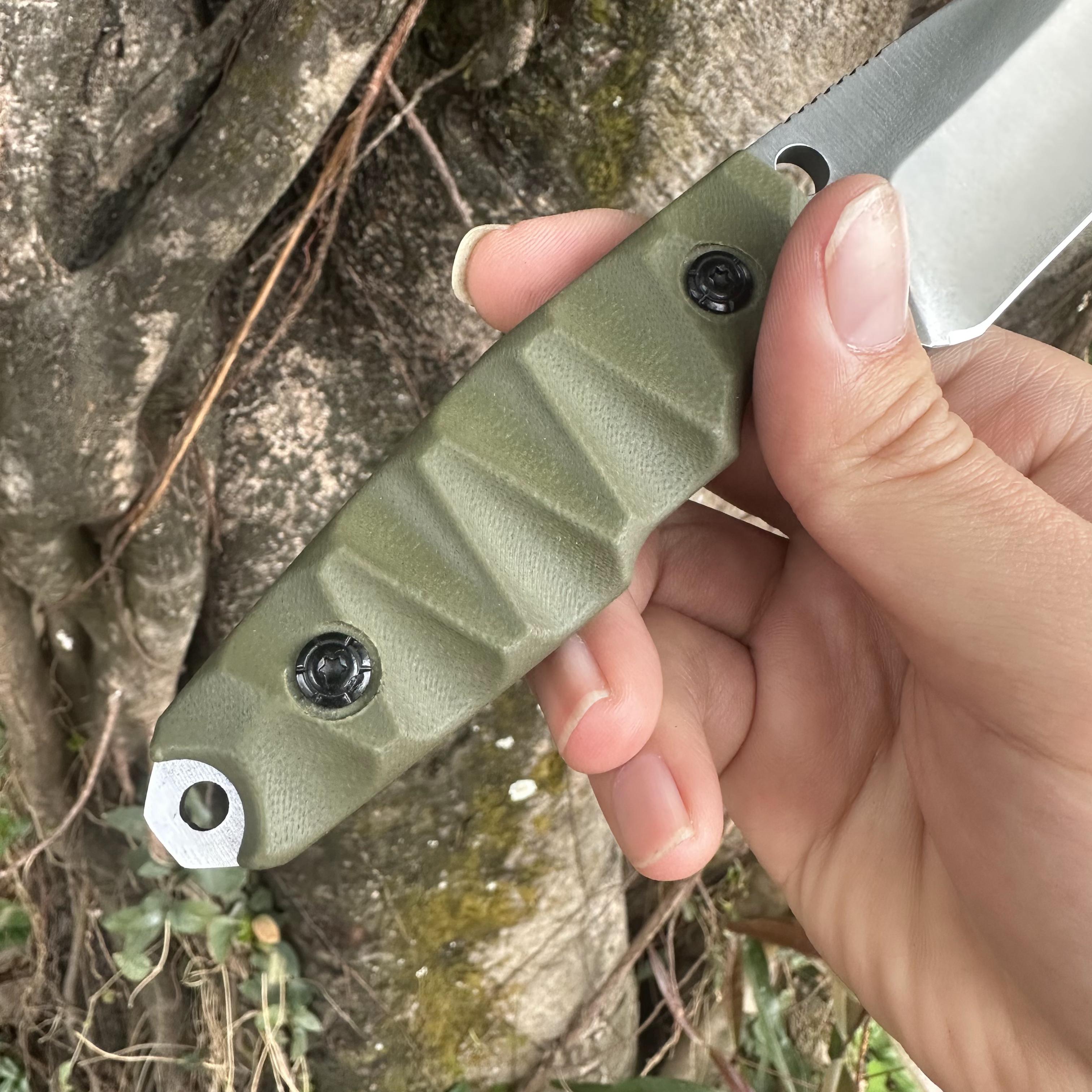 NK1312 S60V Fixed Blade Knife G10 Handle Kydex Sheath