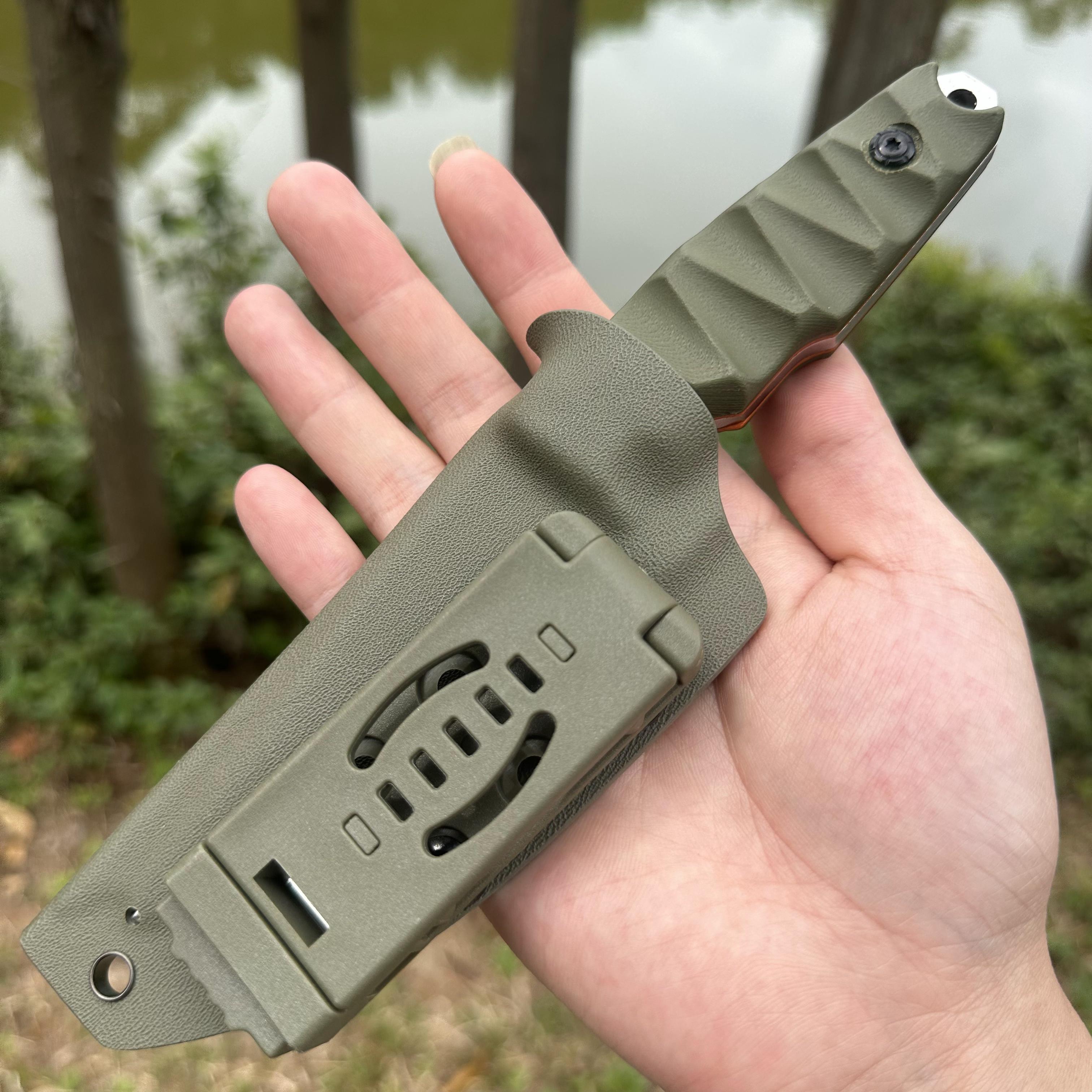 NK1312 S60V Fixed Blade Knife G10 Handle Kydex Sheath