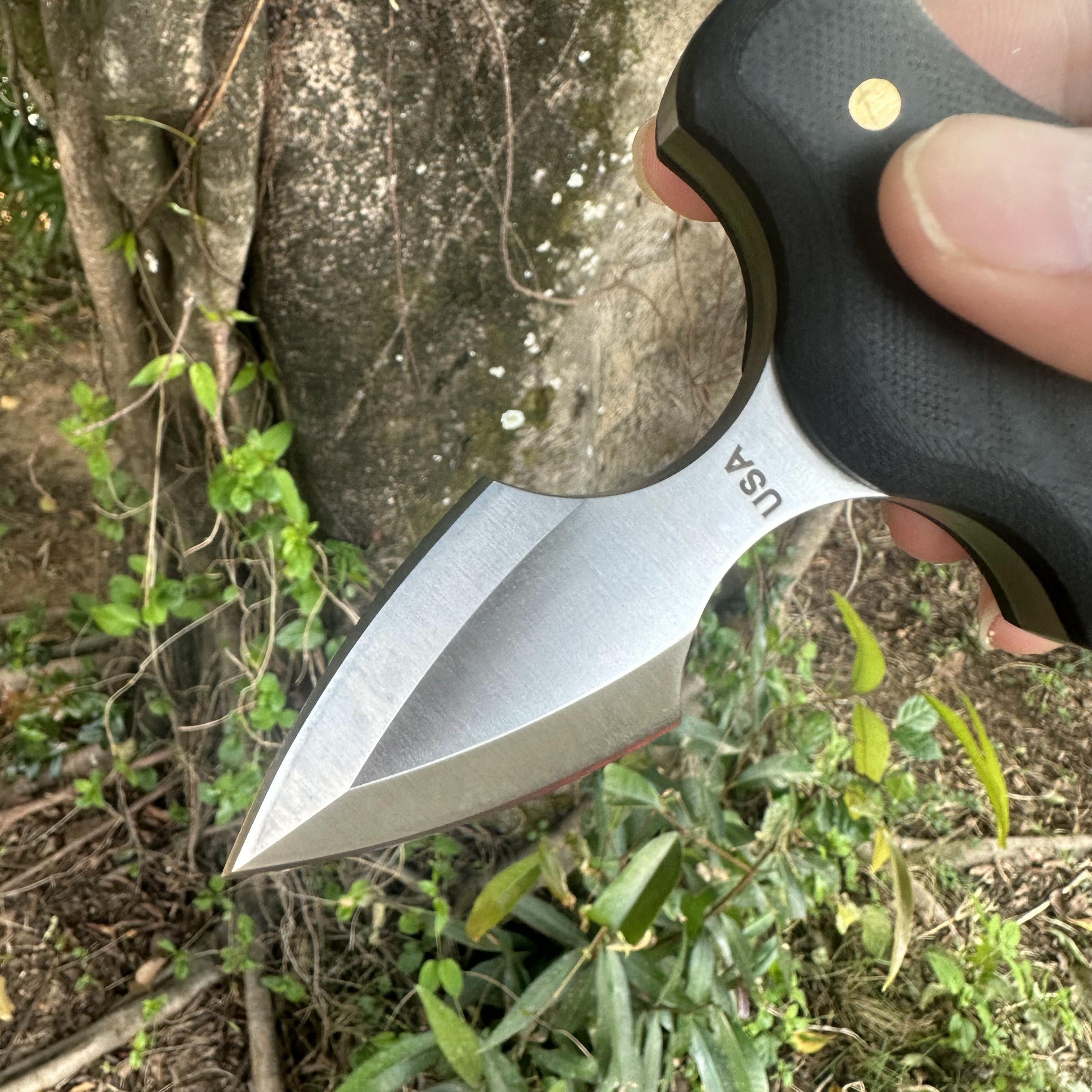 JG031 Fixed DC53 Blade Bayonet G10 Handle