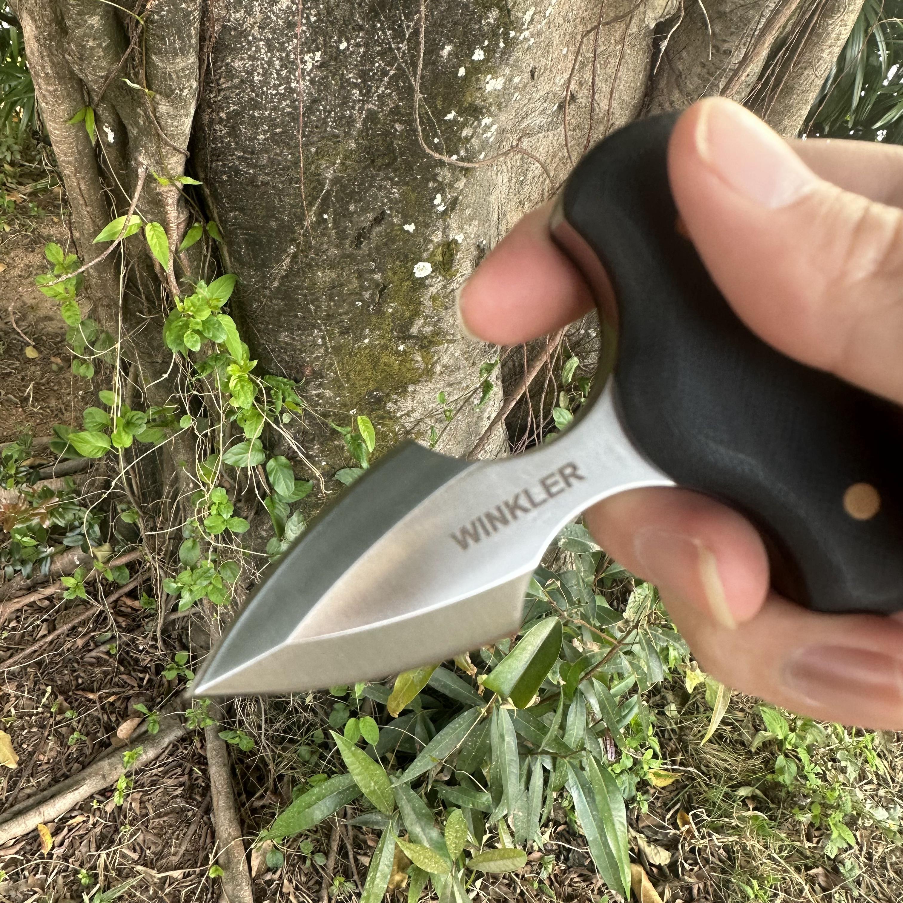 JG031 Fixed DC53 Blade Bayonet G10 Handle