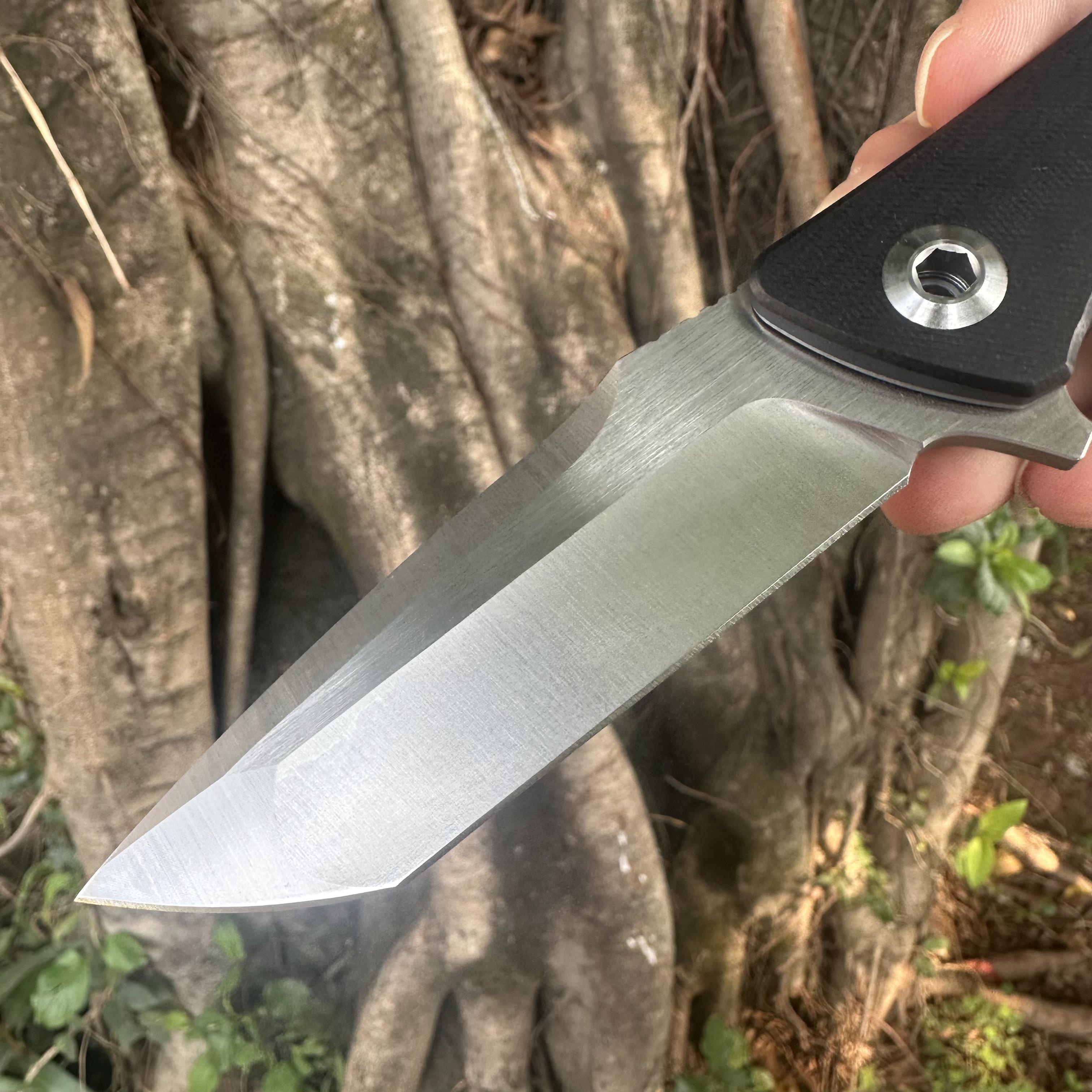 JG039 S30V Blade G10 Handle Folding Knife Liner Lock