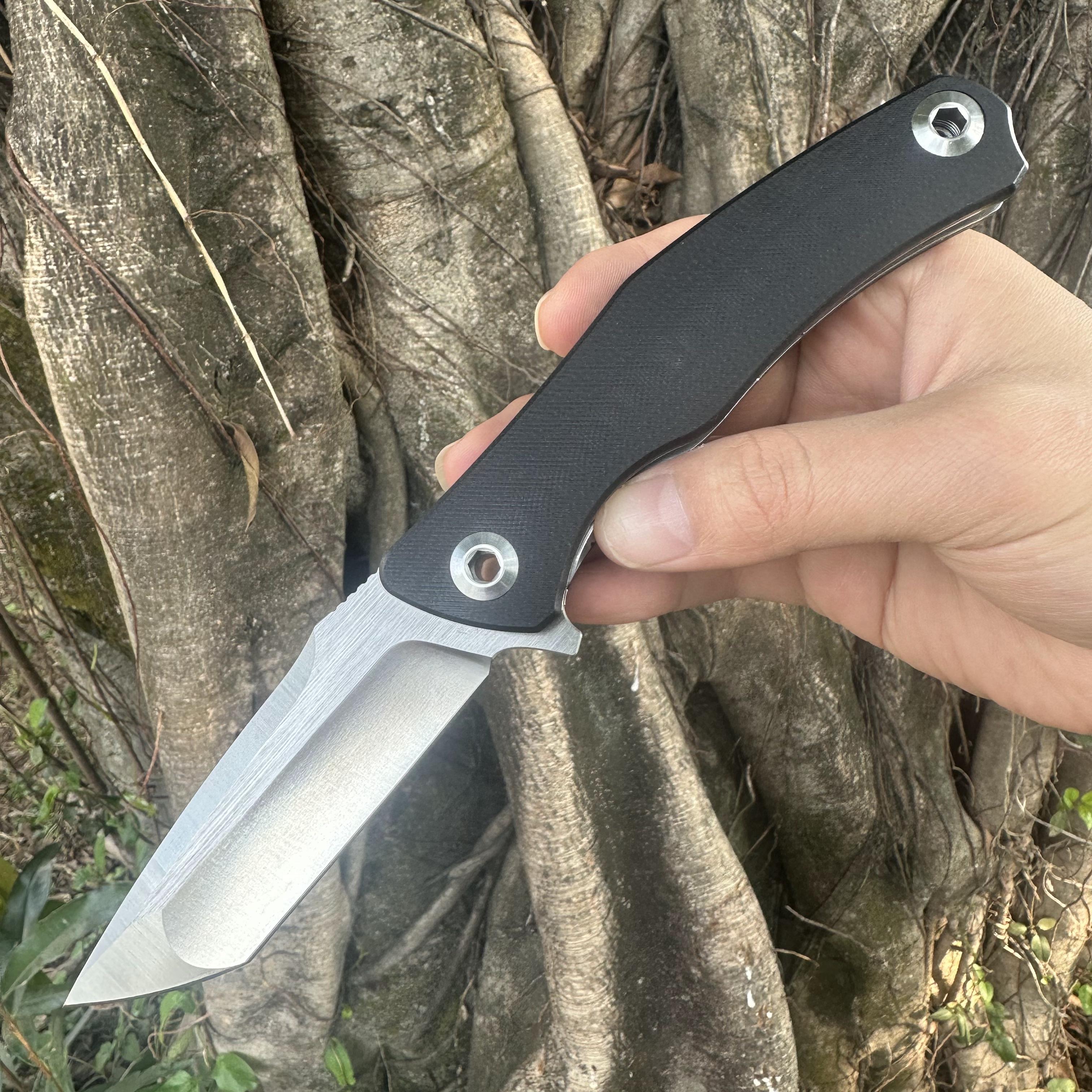 JG039 S30V Blade G10 Handle Folding Knife Liner Lock