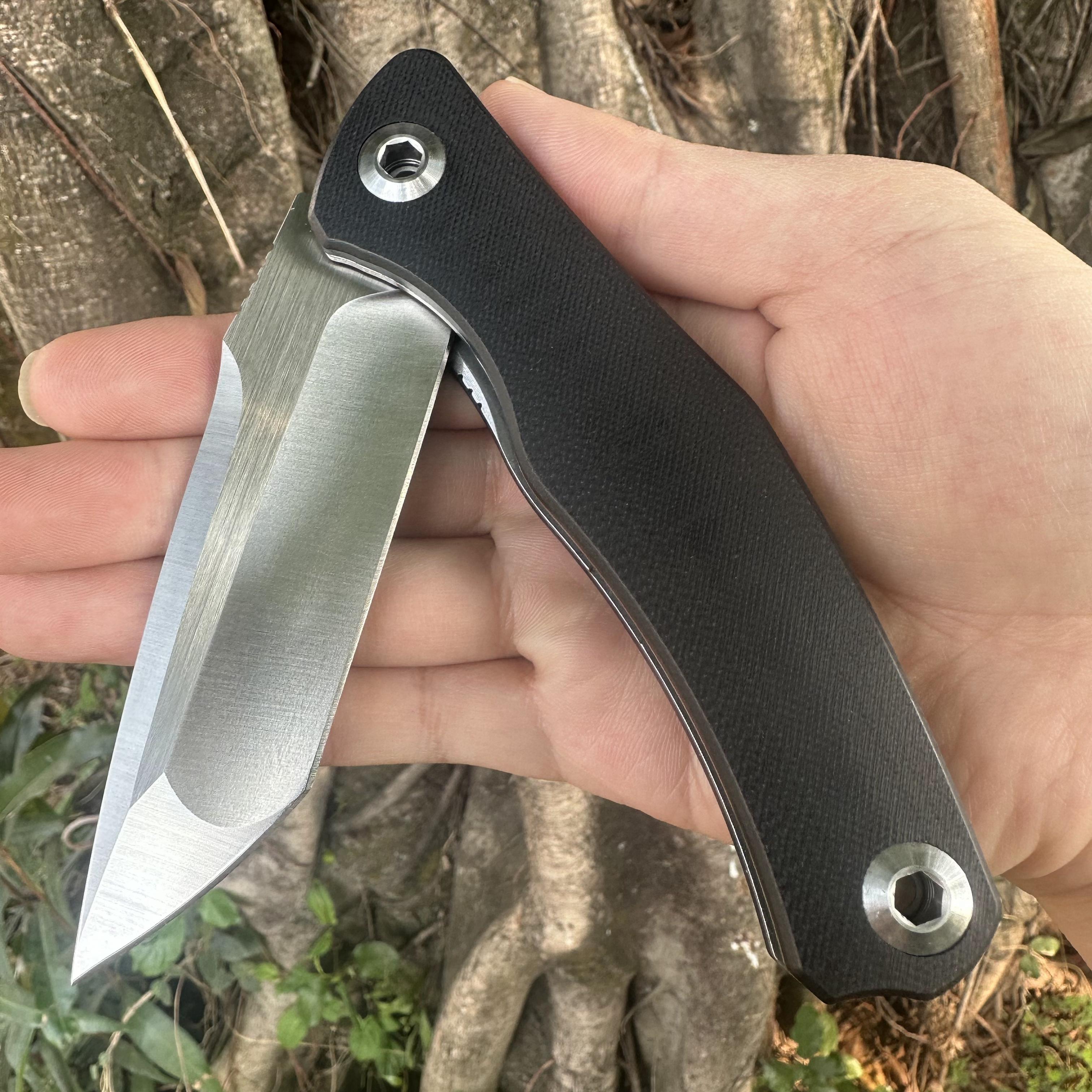 JG039 S30V Blade G10 Handle Folding Knife Liner Lock