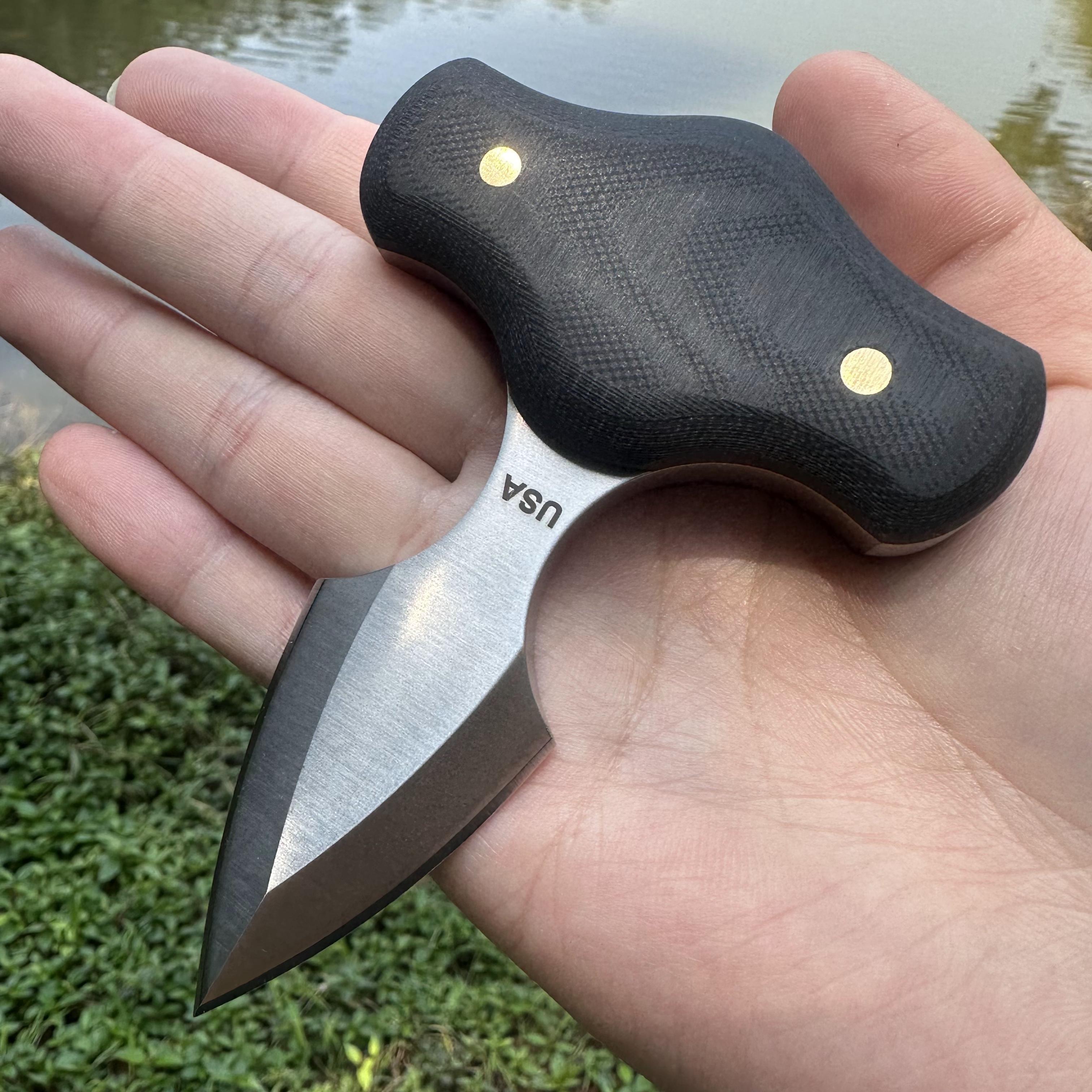 JG031 Fixed DC53 Blade Bayonet G10 Handle