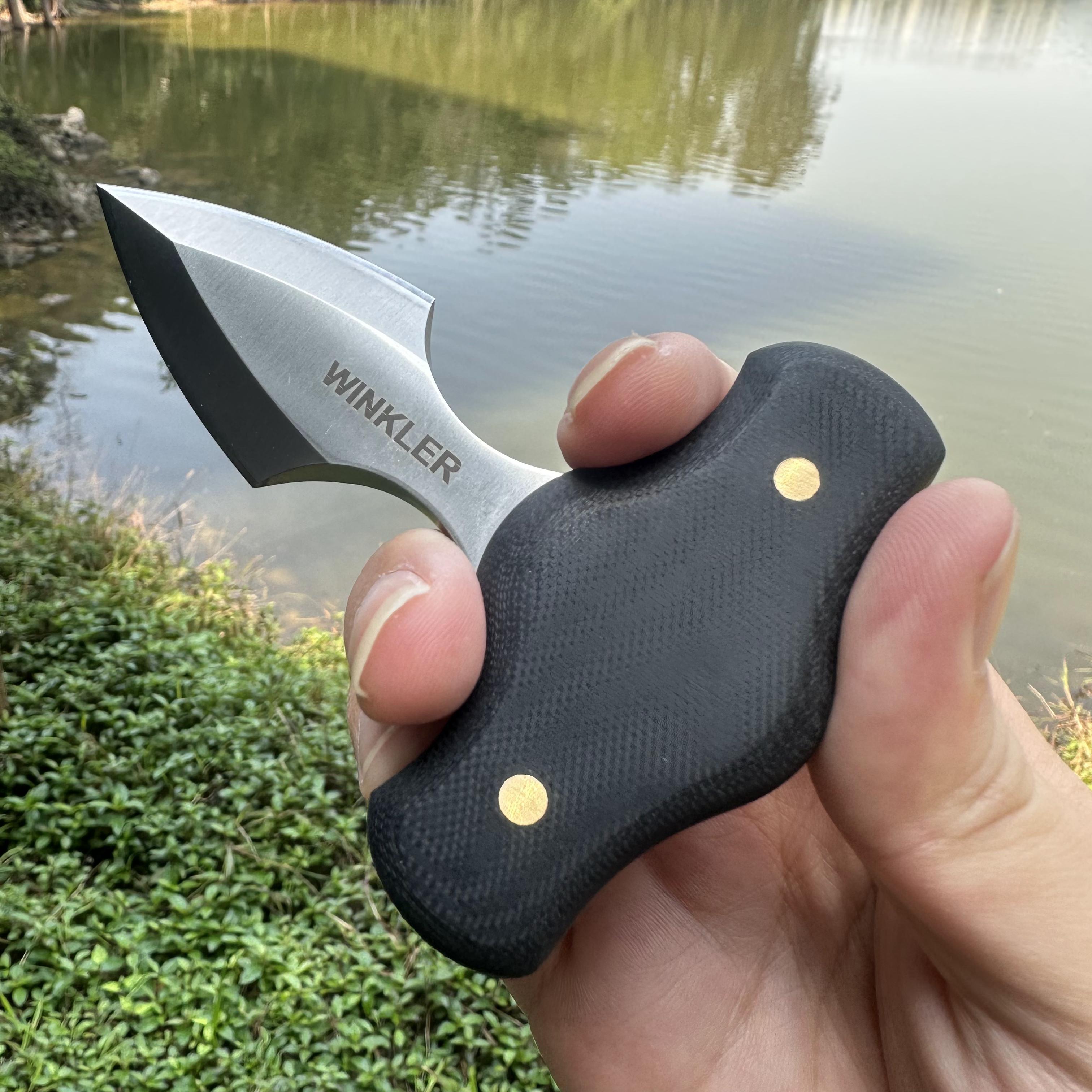 JG031 Fixed DC53 Blade Bayonet G10 Handle